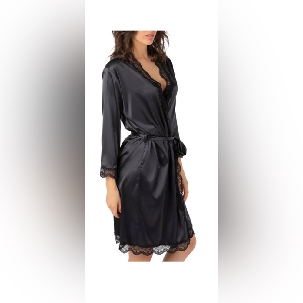 Dita Von Teese Star Lift Robe - Dressing gown - exquisite lace and flattering
